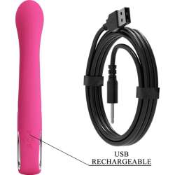 PRETTY LOVE NOVAK VIBRADOR RABBIT 12 VIBRACIONES ROSA