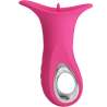 PRETTY LOVE CLYDE VIBRADOR ORAL LENGUA VIBRADORA 12 VIBRACIONES ROSA