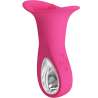 PRETTY LOVE CLYDE VIBRADOR ORAL LENGUA VIBRADORA 12 VIBRACIONES ROSA