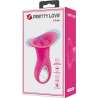PRETTY LOVE CLYDE VIBRADOR ORAL LENGUA VIBRADORA 12 VIBRACIONES ROSA