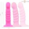 INTENSE CINDY VIBRADOR TALLA L DISEaO EN ESPIRAL 10 VIBRACIONES ROSA CONTROL REMOTO