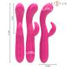 INTENSE AMARA VIBRADOR CON LENGUA ESTIMULADORA 10 VIBRACIONES ROSA