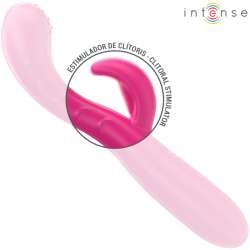 INTENSE AMARA VIBRADOR CON LENGUA ESTIMULADORA 10 VIBRACIONES ROSA