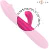 INTENSE IVY VIBRADOR FLEXIBLE 10 VIBRACIONES CON LENGUA ESTIMULADORA ROSA