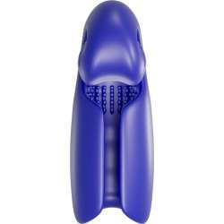 SNAIL VIBE EVO FOR HIM MASTURBADOR MASCULINO SLIDE N ROLL AZUL OSCURO