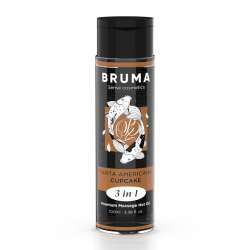 BRUMA ACEITE DE MASAJE PREMIUM EFECTO CALOR SABOR TARTA AMERICANA 3 EN 1 100 ML