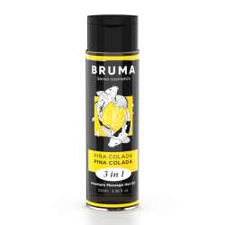 BRUMA ACEITE DE MASAJE PREMIUM EFECTO CALOR SABOR PIaA COLADA 3 EN 1 100 ML