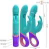 INTENSE MaNICA VIBRADOR RABBIT CON ESTIMULADOR ROTATORIO DEL PUNTO G AZUL