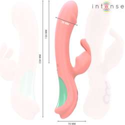 INTENSE RACHEL VIBRADOR RABBIT 5 VIBRACIONES ROSA