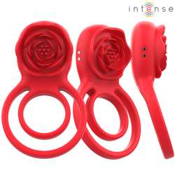 INTENSE GAIL ROSA ESTIMULADORA 10 VIBRACIONES ROJO CONTROL REMOTO