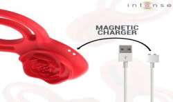 INTENSE GAIL ROSA ESTIMULADORA 10 VIBRACIONES ROJO CONTROL REMOTO