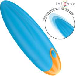 INTENSE MIKE BALA VIBRADORA 10 VIBRACIONES AZUL CONTROL REMOTO