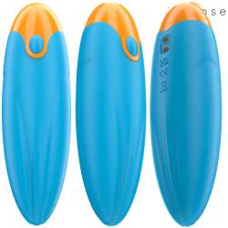 INTENSE MIKE BALA VIBRADORA 10 VIBRACIONES AZUL CONTROL REMOTO