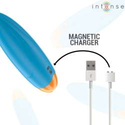 INTENSE MIKE BALA VIBRADORA 10 VIBRACIONES AZUL CONTROL REMOTO