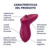 SATISFYER EXCITERRR VIBRADOR LAY ON CLaTORIS BERRY
