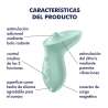 SATISFYER EXCITERRR VIBRADOR LAY ON CLaTORIS MENTA