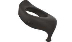 B SWISH BCHARMED RHYTHM INFINITE DELUXE ANILLO PARA PENE 15 VIBRACIONES NEGRO