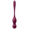 SATISFYER LOVE BIRDS VARY BOLAS VIBRADORES APP GRATUITA ROJO VINO