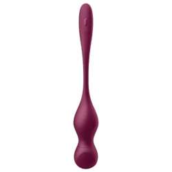 SATISFYER LOVE BIRDS VARY BOLAS VIBRADORES APP GRATUITA ROJO VINO