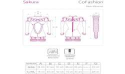 LIVCO CORSETTI FASHION SAKURA CF 90357 MONO GUANTES LARGOS LIGUEROS NEGRO S M