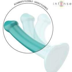 INTENSE KATIE VIBRADOR CON VENTOSA 10 VIBRACIONES AZUL OSCURO CONTROL REMOTO
