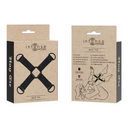 INTENSE FETISH ENGANCHE MaLTIPLE PARA MANOS Y PIES DE CUERO VEGANO