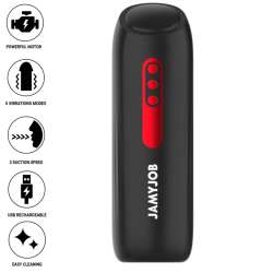 JAMYJOB PHANTOM MASTURBADOR VAGINA AUTOMaTICO 5 MODOS SUCCIaN Y EMPUJE