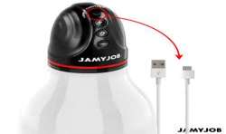 JAMYJOB XPAND LITE BOMBA AUTOMaTICA DE TESTaCULOS 3 NIVELES DE SUCCIaN GRIS