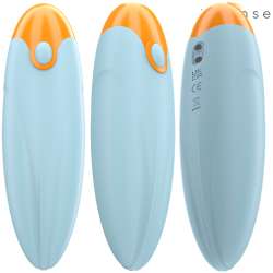 INTENSE MIKE BALA VIBRADORA 10 VIBRACIONES AZUL CONTROL REMOTO