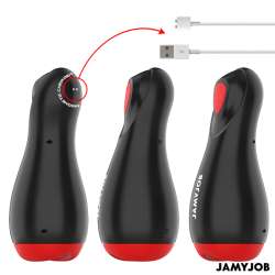 JAMYJOB CORE X MASTURBADOR AUTOMaTICO 5 MODOS SUCCIaN Y VIBRACIaN