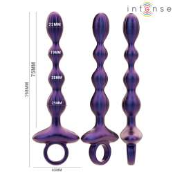 INTENSE JACKIE PLUG ANAL VIBRADOR MODELO 1 CONTROL REMOTO