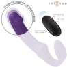 INTENSE JILL VIBRADOR DOBLE 20 CM VIOLETA CONTROL REMOTO