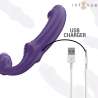 INTENSE JILL VIBRADOR DOBLE 20 CM VIOLETA CONTROL REMOTO
