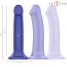 INTENSE VICTORIA VIBRADOR CON VENTOSA 10 VIBRACIONES AZUL OSCURO CONTROL REMOTO