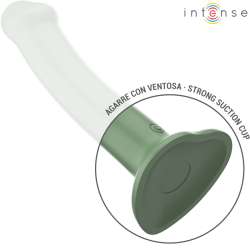 INTENSE BECCA VIBRADOR CON VENTOSA 10 VIBRACIONES VERDE CONTROL REMOTO