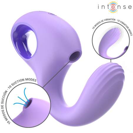INTENSE BAXTER VIBRADOR ESTIMULADOR VIOLETA CONTROL REMOTO