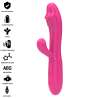 INTENSE IVY VIBRADOR FLEXIBLE 10 VIBRACIONES CON LENGUA ESTIMULADORA ROSA