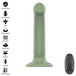 INTENSE BECCA VIBRADOR CON VENTOSA 10 VIBRACIONES VERDE CONTROL REMOTO