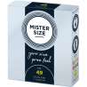 MISTER SIZE PRESERVATIVOS TALLA S 49 MM 3 UNIDADES