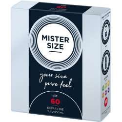 MISTER SIZE PRESERVATIVOS TALLA XL 60 MM 3 UNIDADES