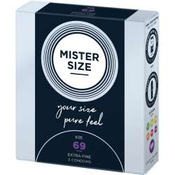 MISTER SIZE PRESERVATIVOS TALLA XXXL 69 MM 3 UNIDADES