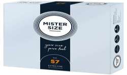 MISTER SIZE PRESERVATIVOS TALLA L 57 MM 36 UNIDADES