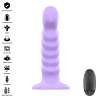 INTENSE BRENDA VIBRADOR TALLA M DISEaO EN ESPIRAL 10 VIBRACIONES MORADO CONTROL REMOTO