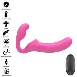 INTENSE AMY VIBRADOR DOBLE 20 CM ROSA CONTROL REMOTO