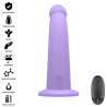 INTENSE EDDIE VIBRADOR 175 CM 10 VIBRACIONES MORADO CONTROL REMOTO