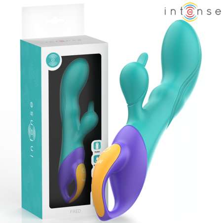 INTENSE FRED VIBRADOR RABBIT AZUL