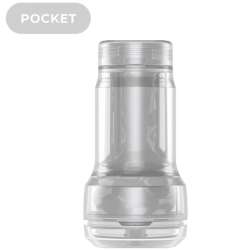 KIIROO FEEL POCKET STROKER CRYSTAL BY KIIROO TRANSPARENTE