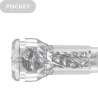 KIIROO FEEL POCKET STROKER CRYSTAL BY KIIROO TRANSPARENTE
