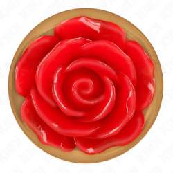 KINK PLUG ANAL ORO ROSADO ROSA ROJA M