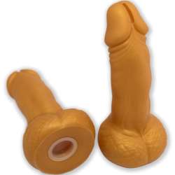 DIABLO PICANTE HUCHA FORMA PENE 225 CM DORADO